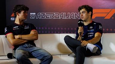 Baku City Circuit, Baku, Azerbaijan; Formula 1 Azerbaijan Grand Prix 2024; Team and Driver arrivals day; Oliver Bearman, Franco Colapinto