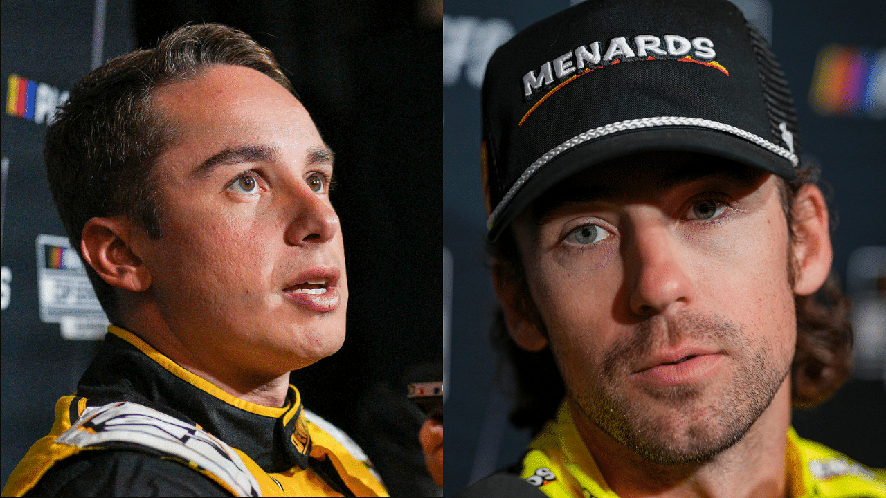 Christopher Bell(L) and Ryan Blaney(R)