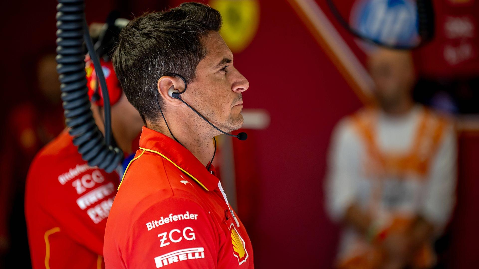 Alessandro Fusaro, Charles Leclerc s Mechanic, at the 2024 Formula 1 Belgian Grand Prix at the Circuit de Spa-Francorchamps in Stavelot, Belgium