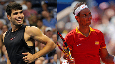 Carlos Alcaraz and Rafael Nadal