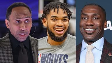 Stephen A. Smith, Karl-Anthony Towns, Shannon Sharpe