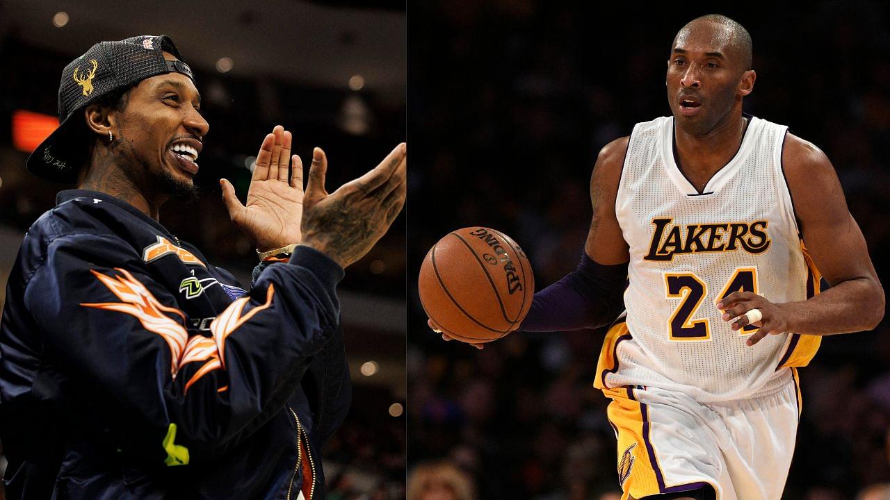 Brandon Jennings (L) and Kobe Bryant (R)