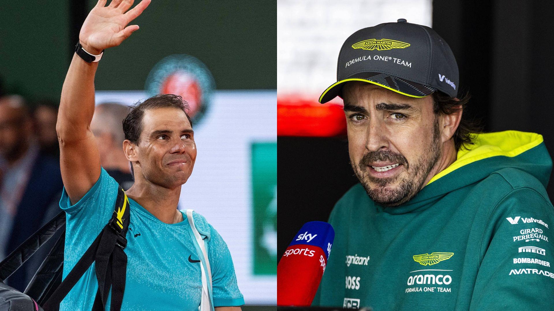 Fernando Alonso Says “Thank You” to Rafael Nadal After Tennis Legend Announces His Retirement