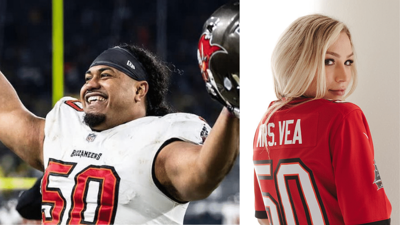 Vita Vea (L) and Alexus Vea (R)