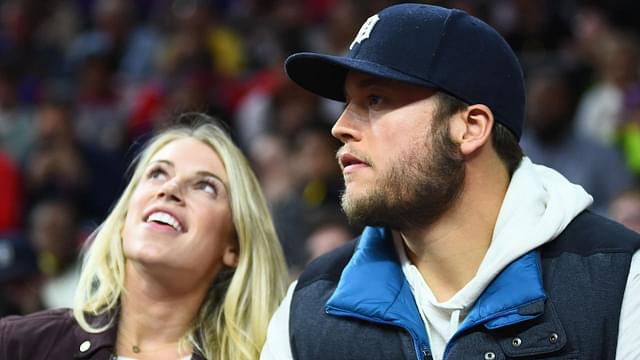 Kelly Stafford and Matthew Stafford