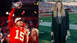 Patrick Mahomes and Erin Andrews