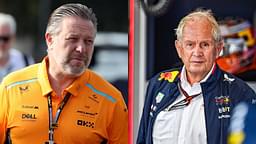 Zak Brown(L) and Helmut Marko(R)