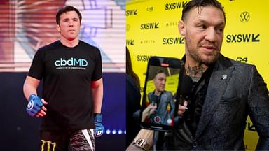 Chael Sonnen (L) and Conor McGregor (R)