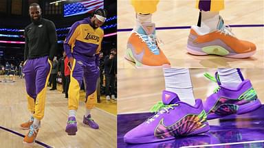 Nike LeBron 22s: LeBron James and Anthony Davis Debut New Colorways vs Timberwolves