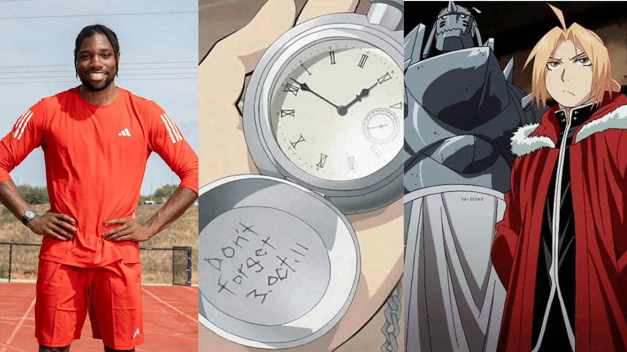 Noah Lyles Ties Past Struggles to Fullmetal Alchemist’s Iconic ‘3rd ...