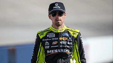 NASCAR Cup Series driver Ryan Blaney (12) before practice for the Food City 500 at Bristol Motor Speedway.