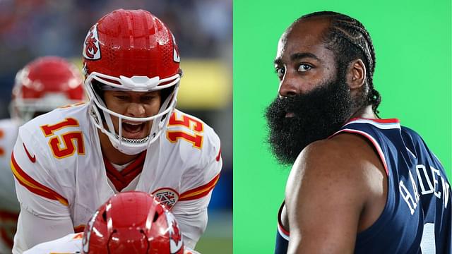 Patrick Mahomes. James Harden