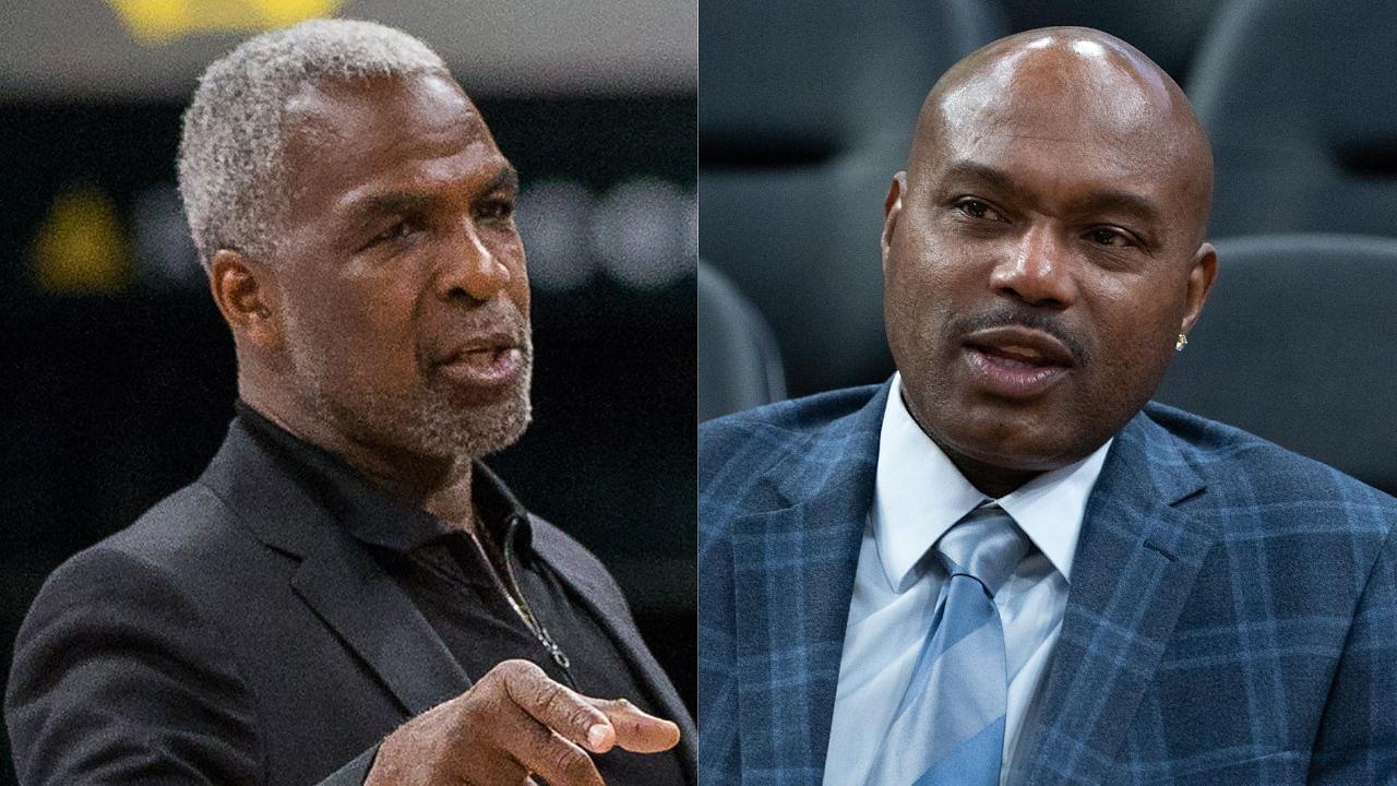 Charles Oakley and Tim Hardaway