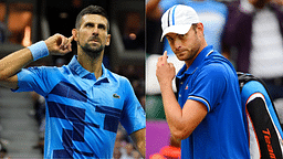 Novak Djokovic and Andy Roddick