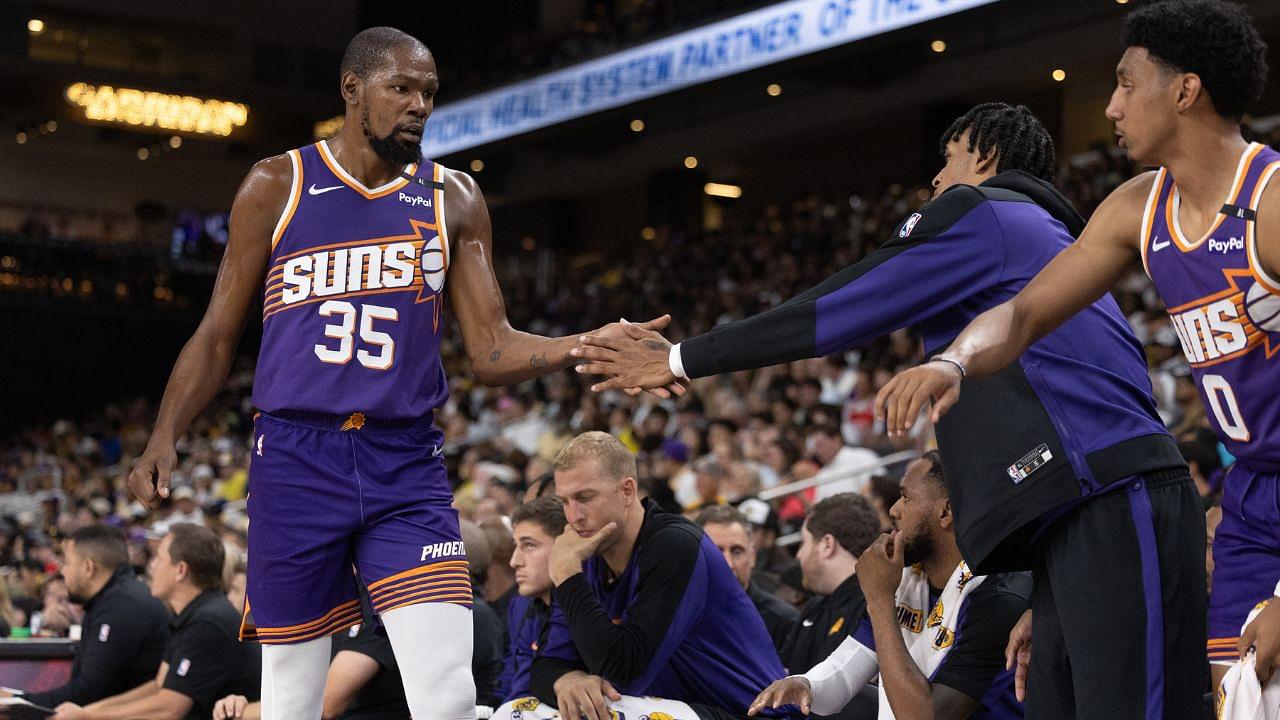 Get The F--k Out!": Kevin Durant's Emphatic Reaction To Fan's 'Feisty' Ejection From Lakers-Suns