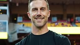 Former Kansas City Chiefs quarterback Alex Smith prior to a a game between the Baltimore Ravens and the Kansas City Chiefs at GEHA Field at Arrowhead Stadium.