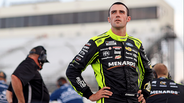 NASCAR Cup Series driver Ryan Blaney (12) during practice and qualifying for the Cook Out 400 at Richmond Raceway.