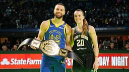 Stephen Curry and Sabrina Ionescu