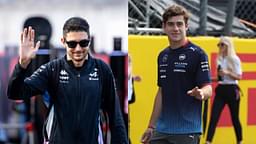 Esteban Ocon(L), Franco Colapinto(R)