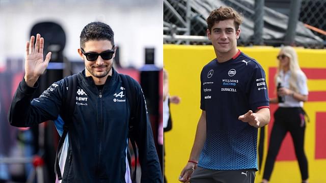 Esteban Ocon(L), Franco Colapinto(R)