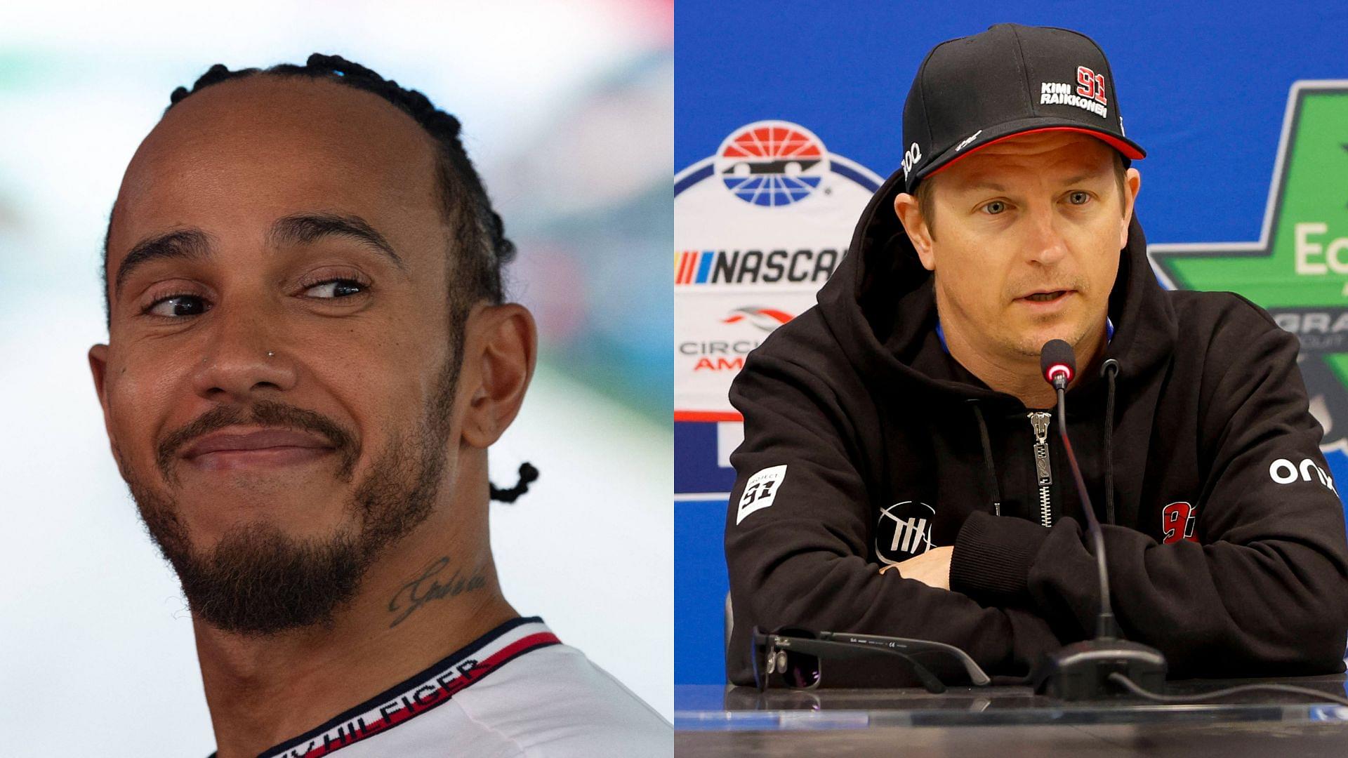 Lewis Hamilton Matches Kimi Raikkonen in Number of GPs Driven