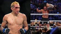 Tony Ferguson (L) Brock Lesnar (R)