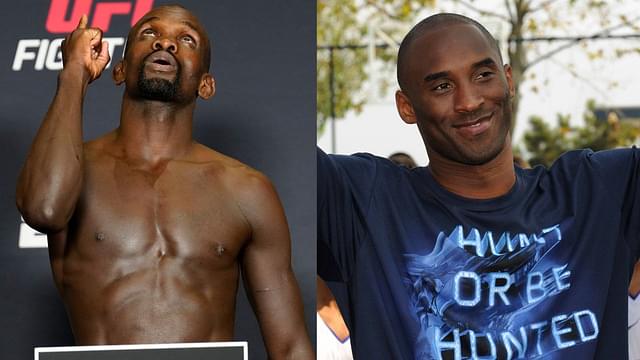 Themba Gorimbo (L), Kobe Bryant (R)