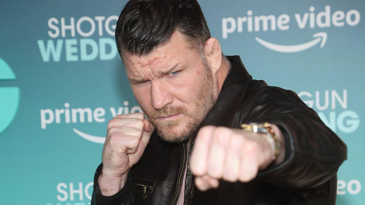 Michael Bisping at the LA premiere of Shotgun Wedding at the TCL Chinese Theater in Hollywood, California on January 18, 2023