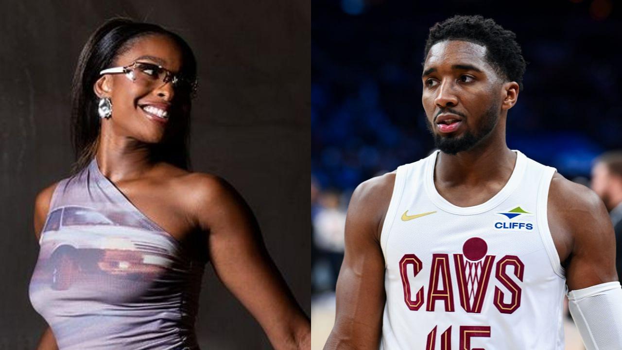 Donovan Mitchell Coco Jones