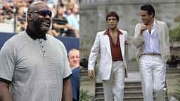 Shaquille O'Neal (L) and Tony Montana (R)