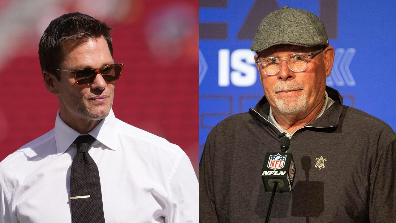 Tom Brady and Bruce Arians