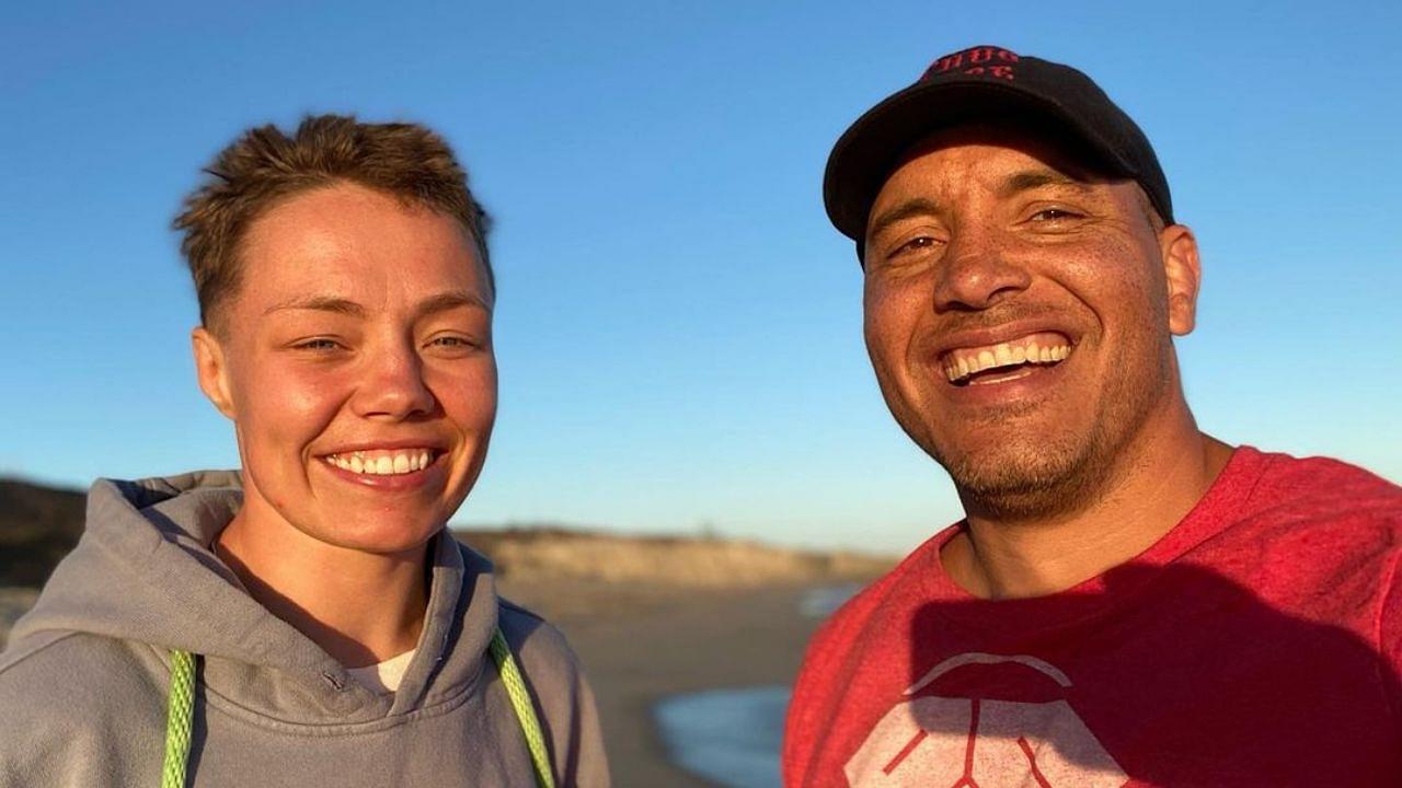 Rose Namajunas (L), Patt Barry (R)