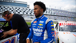 NASCAR Truck Series driver Rajah Caruth (71) during the Fresh From Florida 250 at Daytona International Speedway.