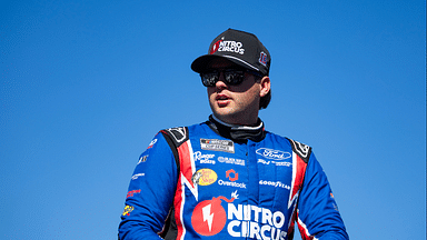 Nov 10, 2024; Avondale, Arizona, USA; NASCAR Cup Series driver Noah Gragson (10) during the NASCAR Cup Series Championship race at Phoenix Raceway. Mandatory Credit: Mark J. Rebilas-Imagn Images