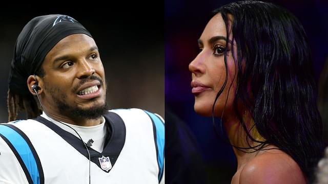 Cam Newton; Kim Kardashian