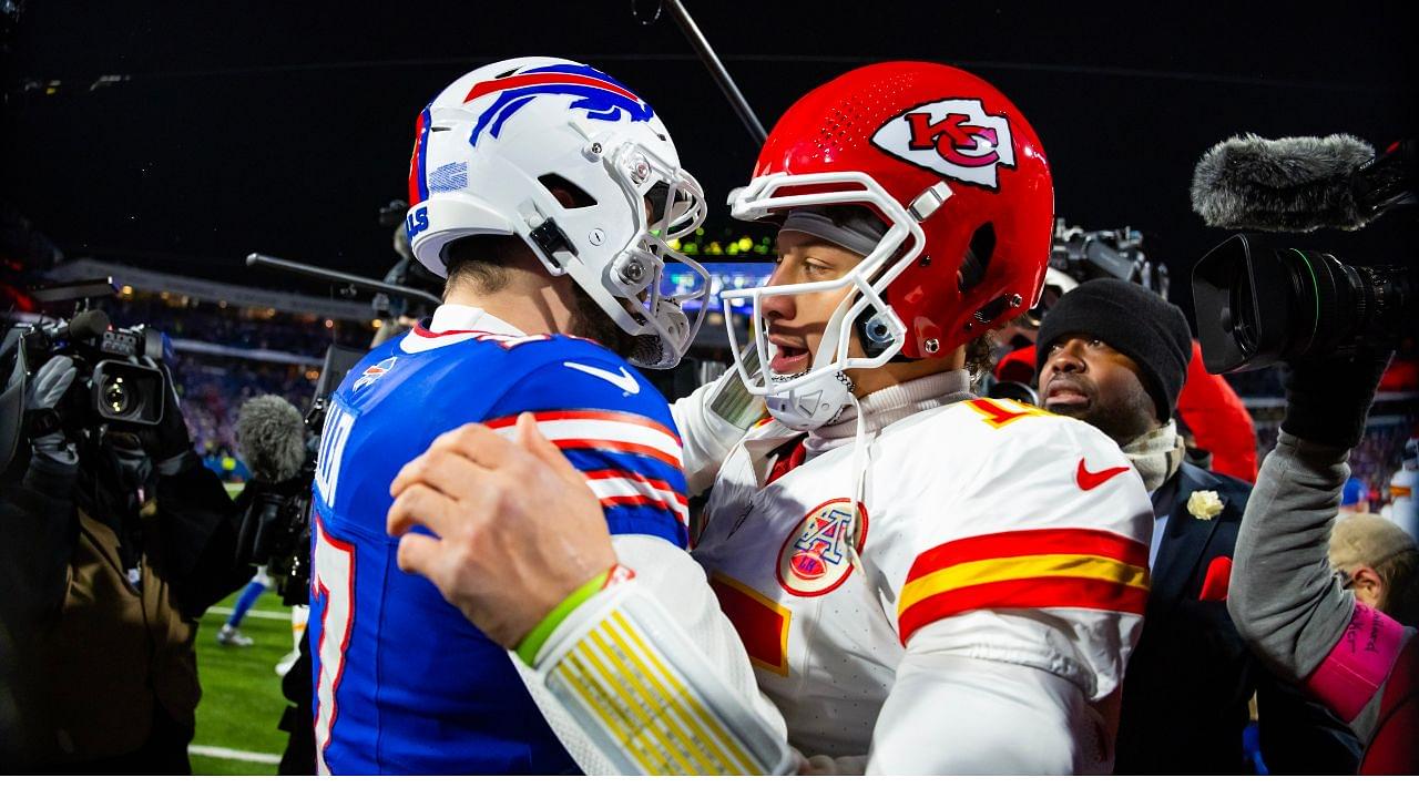 Patrick Mahomes and Josh Allen