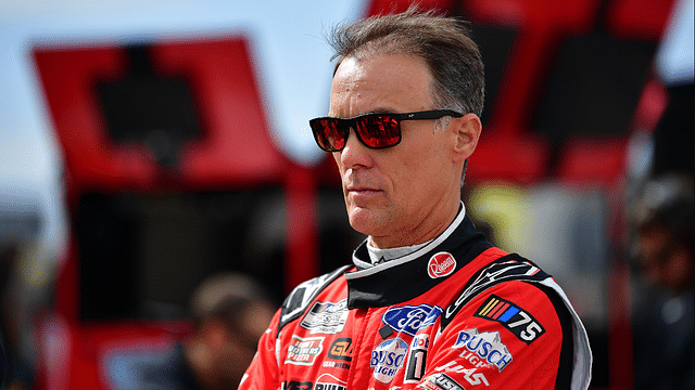 NASCAR Cup Series driver Kevin Harvick (4) during practice at Las Vegas Motor Speedway.