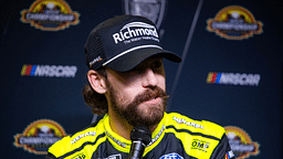 NASCAR Cup Series driver Ryan Blaney during Championship 4 Media Day at Phoenix Raceway.