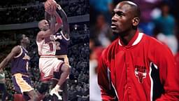 Ron Harper (L) and Michael Jordan (R