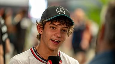 Andrea Kimi Antonelli, racing for the Mercedes team during the 2024 Formula 1 Sao Paulo Grand Prix