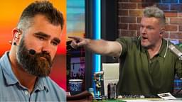 Jason Kelce and Pat McAfee