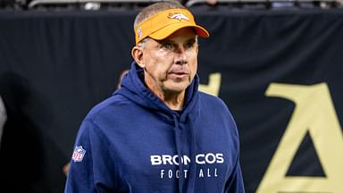 Denver Broncos head coach Sean Payton walks out the tunnel before the game against the New Orleans Saints at Caesars Superdome.