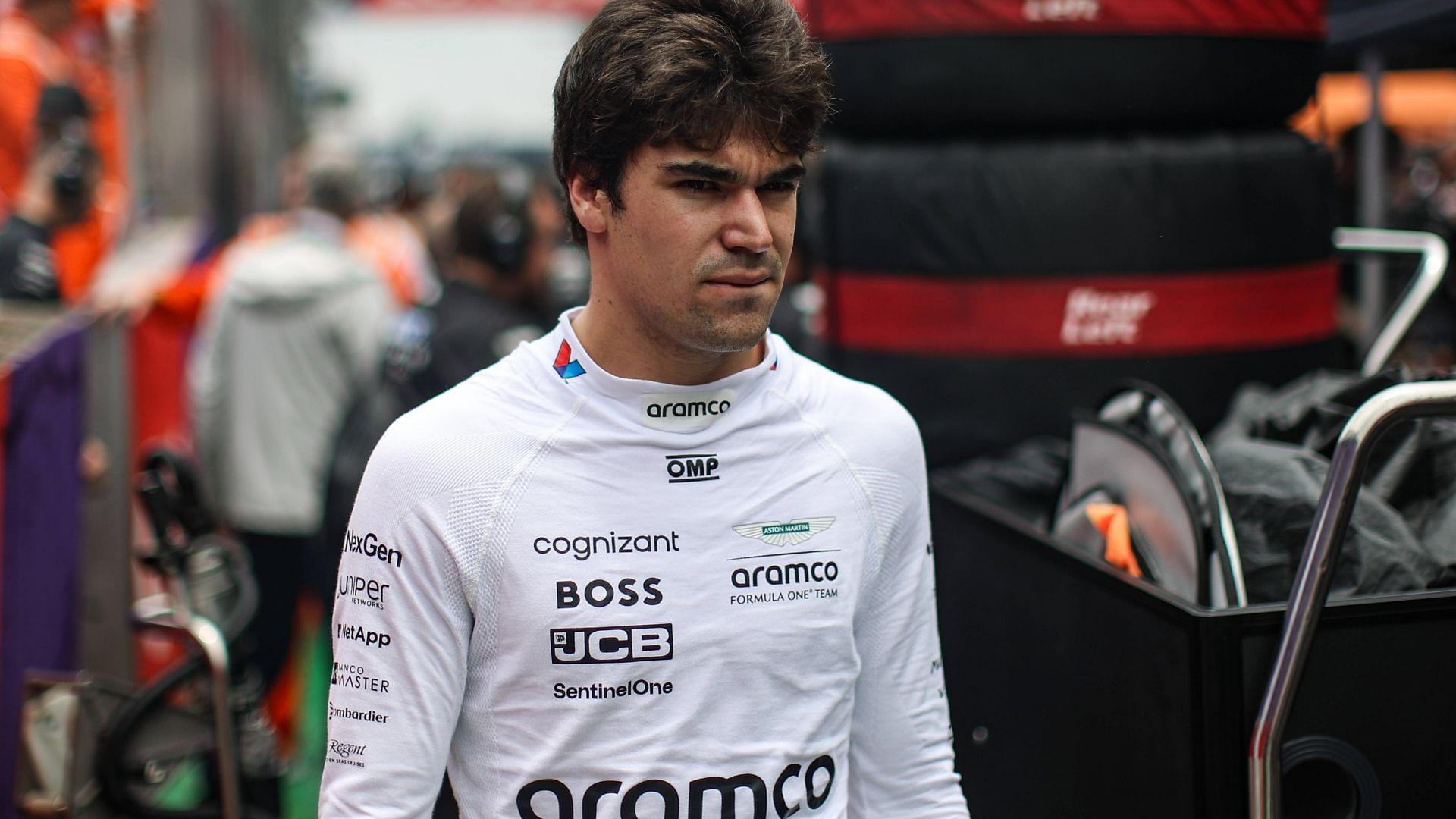 F1 Grand Prix of Brazil Lance Stroll of the Aston Martin F1 Team AMR24 is in a portrait during the Formula 1 Grand Prix of Brazil at Autodromo Jose Carlos Pace in Sao Paulo, Brazil