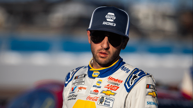 NASCAR Cup Series driver Chase Elliott (9) during qualifying for the Championship race at Phoenix Raceway.