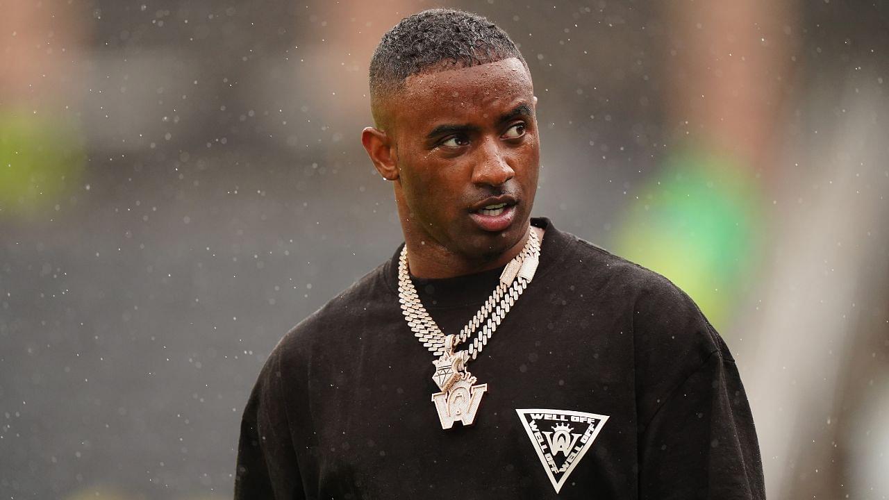 Colorado Buffaloes video producer Deion Sanders Jr. during a spring game event at Folsom Field.