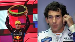 Max Verstappen (L) and Ayrton Senna (R)