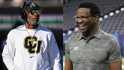 Deion Sanders and Michael Irvin