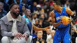 Tracy McGrady (L), Dwight Howard (R)