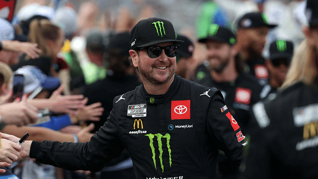 NASCAR Cup Series driver Kurt Busch (45) before the All-Star Race at Texas Motor Speedway.