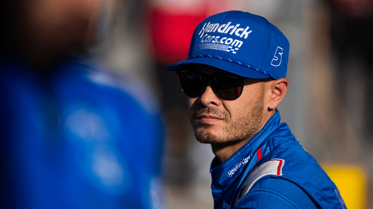 NASCAR Cup Series driver Kyle Larson (5) during qualifying for the Championship race at Phoenix Raceway.